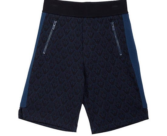 EMPORIO ARMANI Boy Pants SS25 UB118 Navy/Eagle