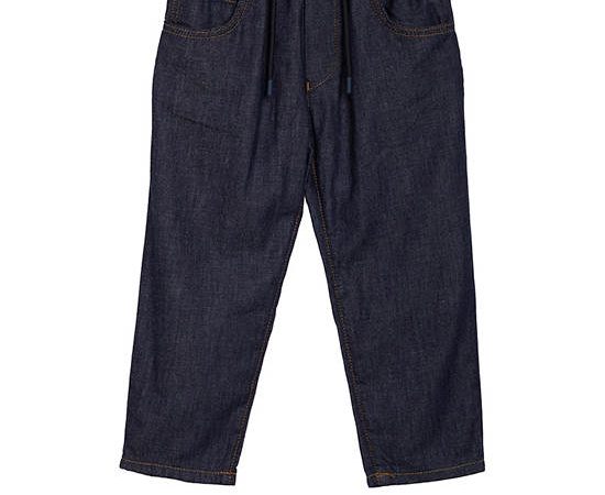 EMPORIO ARMANI Boy Pants SS25 Dark Blue Denim