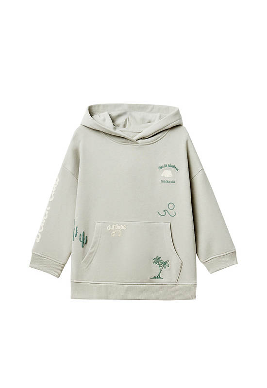 SFERA KIDS Boy Sweatshirt Embellished Light Green
