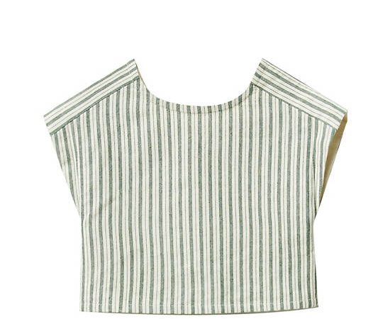 SFERA KIDS Girl Blouse Striped Top Smoky Green