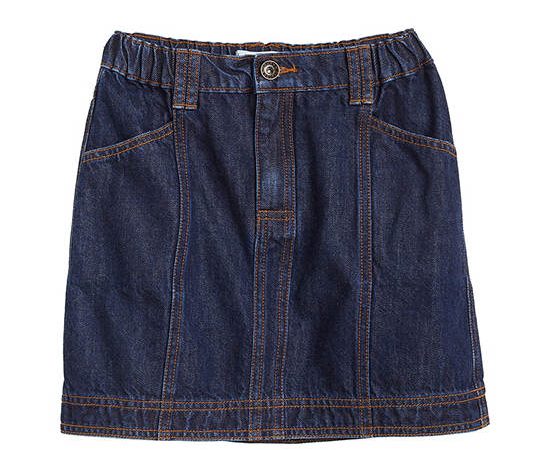 DeFry 01 Girl Skirt Plain Tone