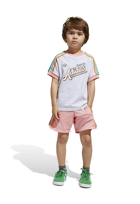 ADIDAS KIDS Unisex Toddler Shorts and Tee Set