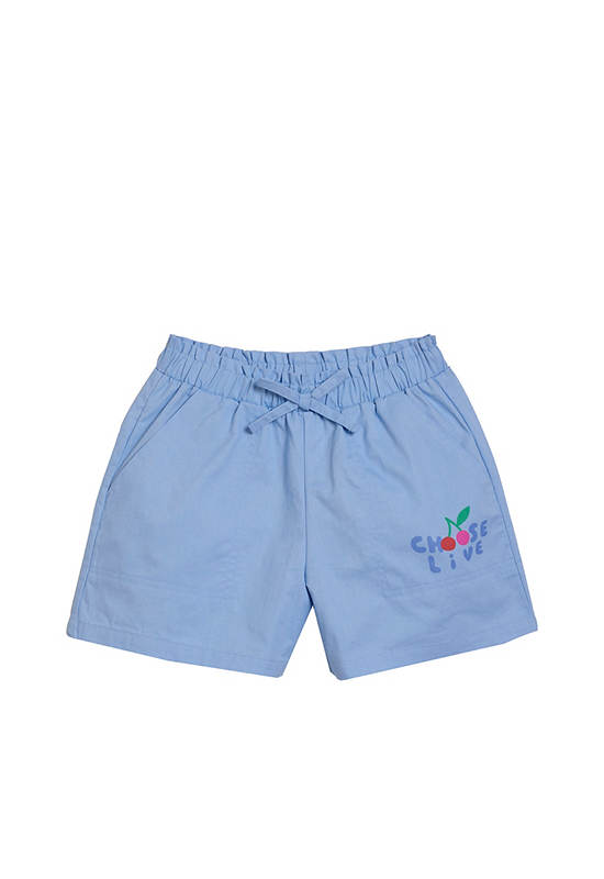 FOF KIDS Girl Shorts Print Light Blue