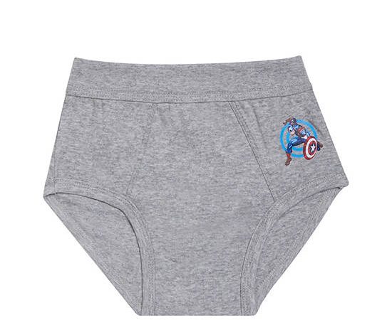 ANGEL KIDS Boy Briefs Underwear Captain America Marvel Back To School Print