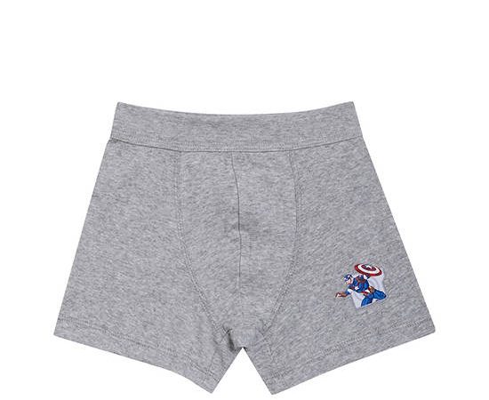 ANGEL KIDS Boy Boxer Briefs Underwear Captain America Marvel Back To School Print