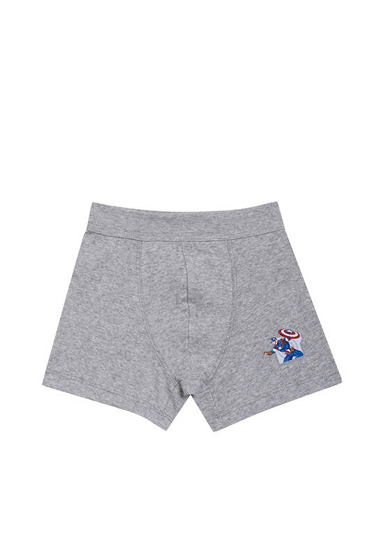 ANGEL KIDS Boy Boxer Briefs Underwear Captain America Marvel Back To School Print