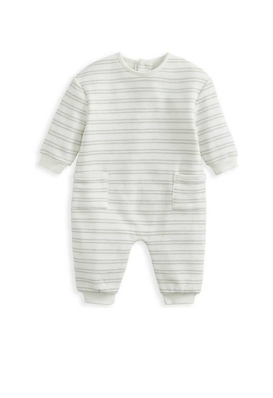 MAMAS & PAPAS Boy Toddler Romper Stripe Blue