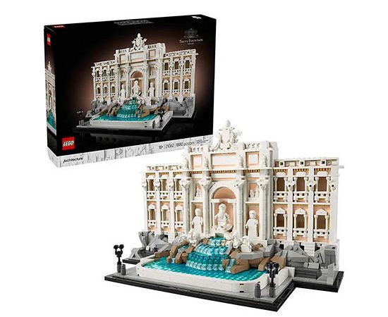 LEGO Block Toy Trevi Fountain 21062 Multi-Color