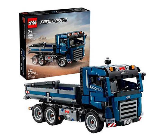 LEGO Block Toy Tipping Dump Truck 42203 Denim
