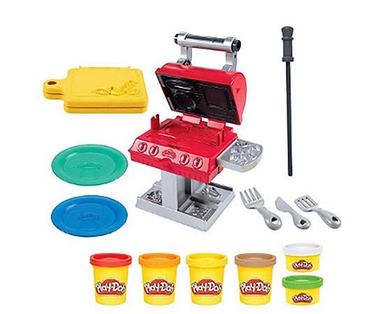 Play-Doh Compound Playset Grill N Stamp Multi-Color