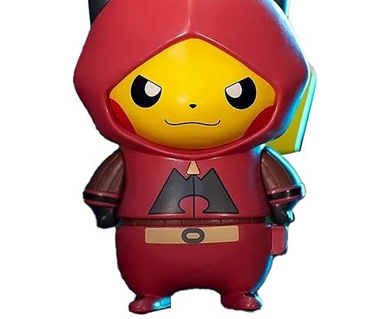 POKEMON Costume Figure Pikachu - A (Team Magma) Multi-Color