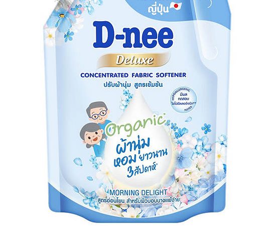 D-NEE Fabric Softener Deluxe Concentrated Morning Delight 1,100 mL