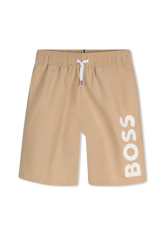 BOSS KIDS Boy Swim Shorts with Drawstring Logo