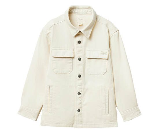 SFERA KIDS Boy Jacket Plain Overshirt Beige