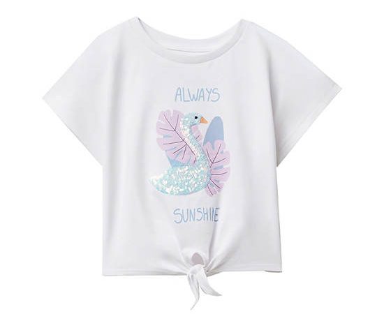 SFERA KIDS Girl T-Shirt Swan White
