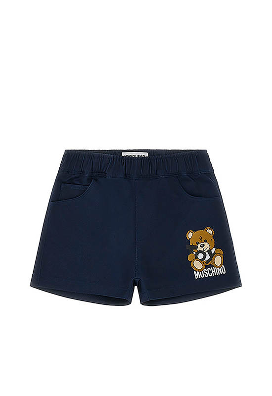 MOSCHINO KID Boy Toddler Shorts Navy