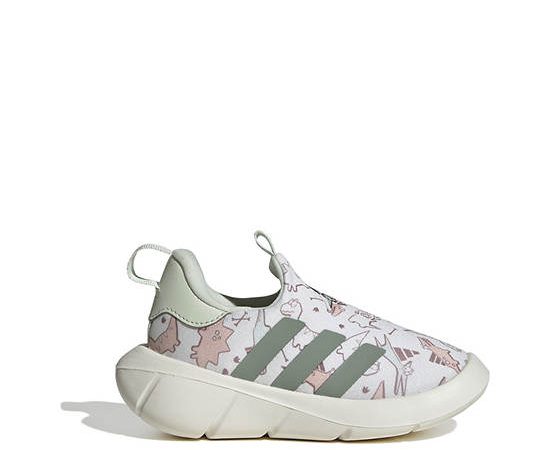 ADIDAS KIDS Unisex Infant Trainer Shoes Dino Monofit Off White