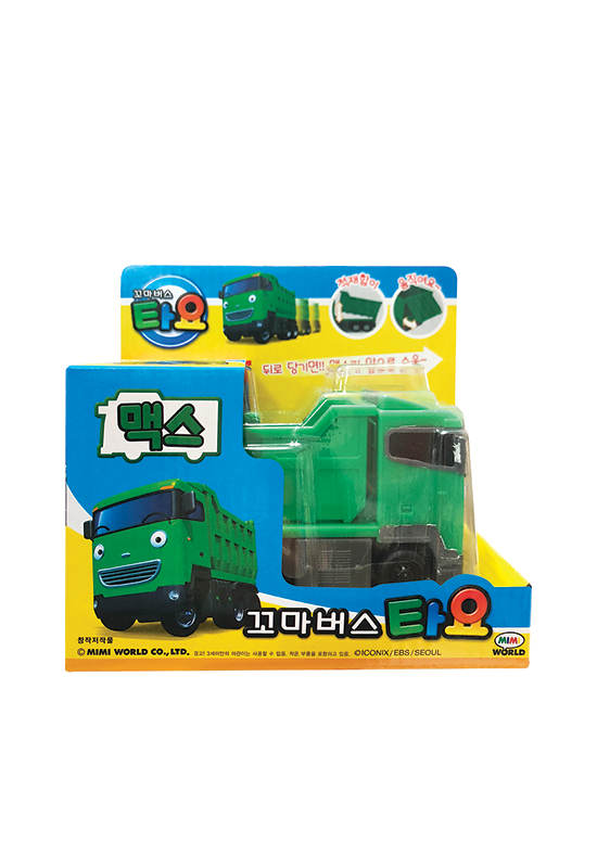 TAYO The Little Bus Vehicle Toy Max Tayo The Little Bus Push and Go Green