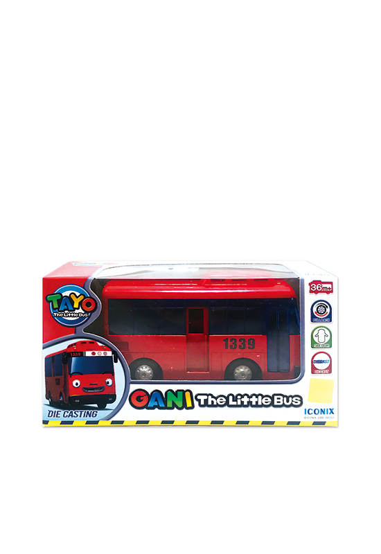 TAYO The Little Bus Vehicle Toy Gani - Tayo Little Bus Die Casting Red