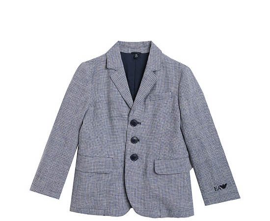 EMPORIO ARMANI Boy Blazer SS25 Fant Blue