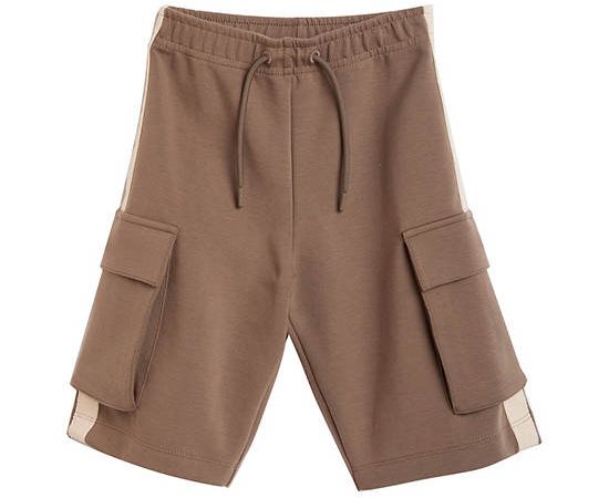 EMPORIO ARMANI Boy Cargo Shorts SS25 Chocolate Chip