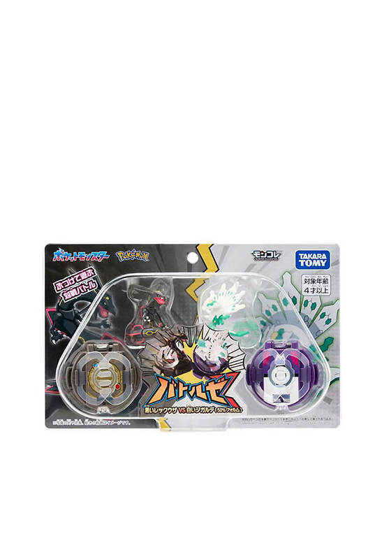 POKEMON Battle Figure No.2 Shiny Rayquaza & Shiny Zygarde (50% Form) Multi-Color