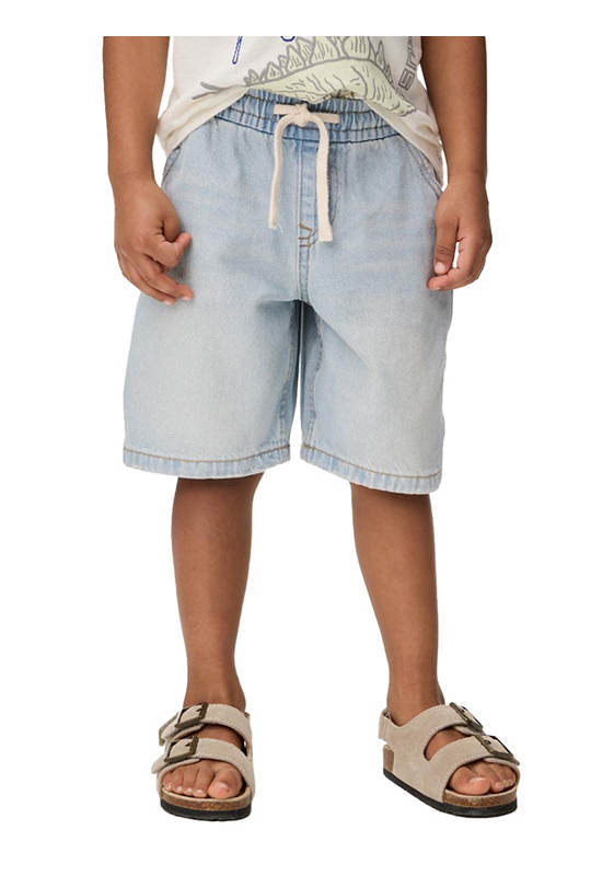 MARKS & SPENCER KIDS Boy Toddler Shorts Pure Cotton Denim Denim