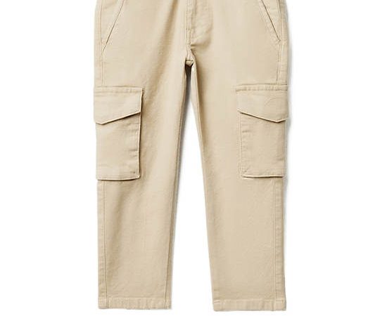 SFERA KIDS Boy Cargo Pants Straight-Leg Camel