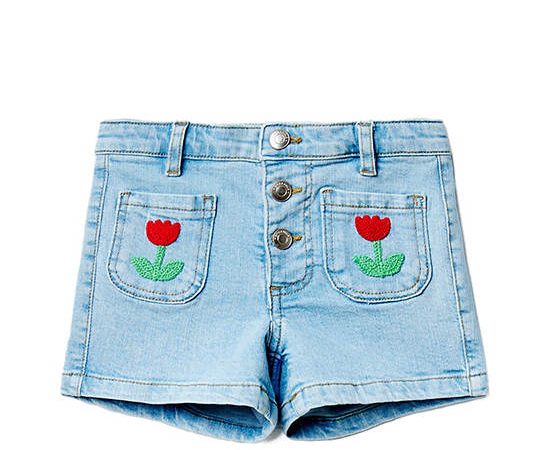 SFERA KIDS Girl Shorts Denim Patch Light Blue