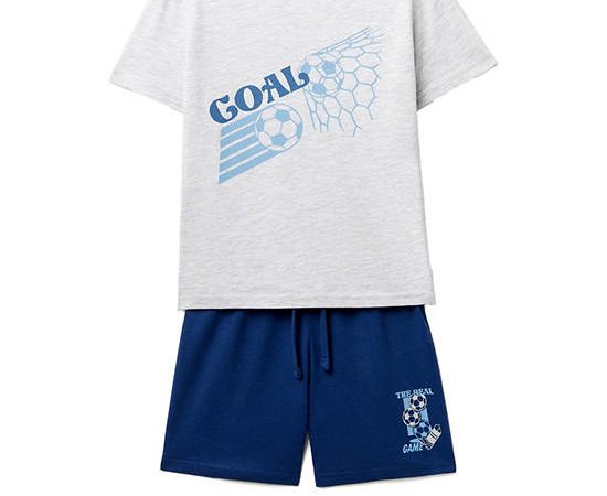 SFERA KIDS Boy Pyjamas Football Grey