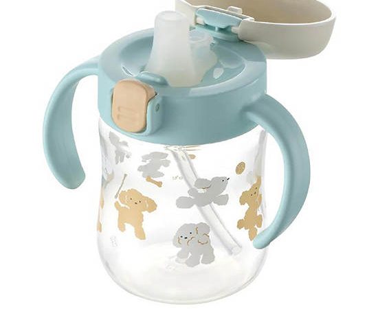 RICHELL Toddler Spout Cup T.L.I (Step 1) 200 mL Light Blue
