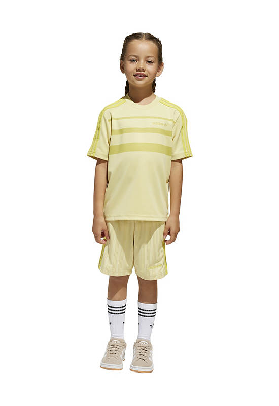 ADIDAS KIDS Unisex Toddler Short Tee Set Canary Yellow