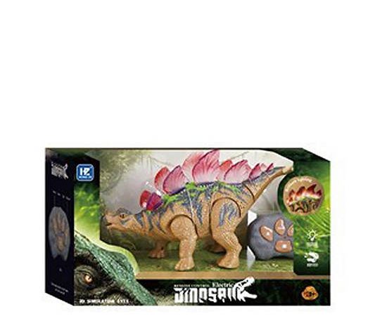 WISHER TOY Dinosaur Remote Control Toy - Stegosaurus Green