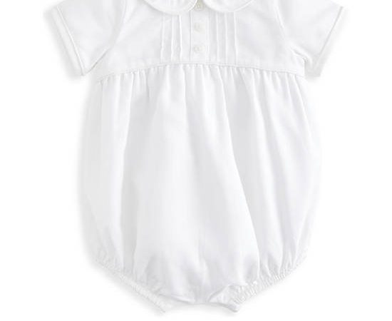 MAMAS & PAPAS Unisex Toddler Romper Shortie White