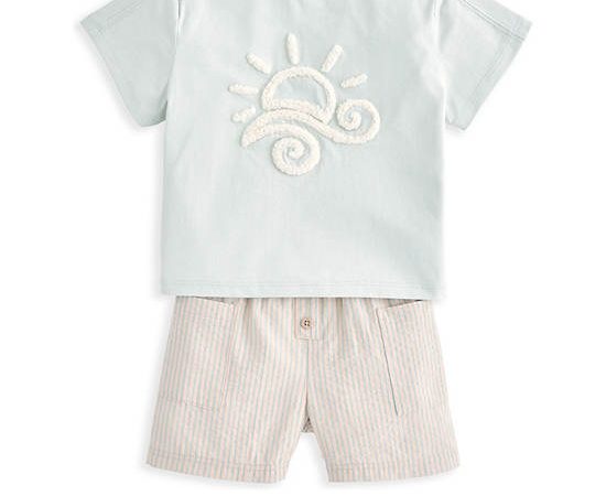 MAMAS & PAPAS Boy Toddler Set T-Shirt + Shorts 2 Pcs. Multi-Color