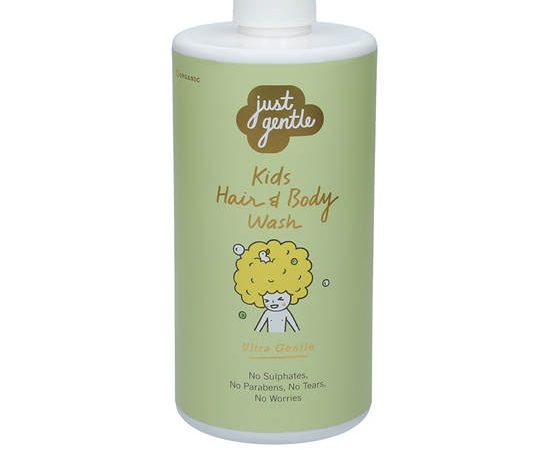 JUST GENTLE คิดส์ แฮร์&บอร์ดี้ วอช 900ML