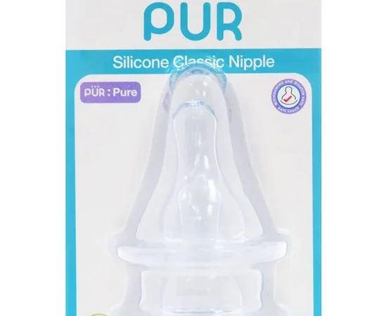 PUR Silicone Nipple Size M