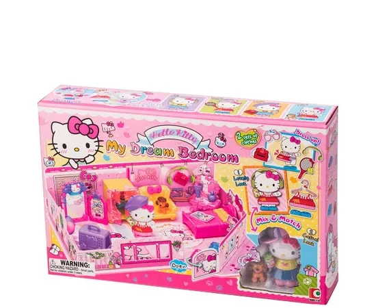 HELLO KITTY Dream Bed Room KT50127 Multi-Color