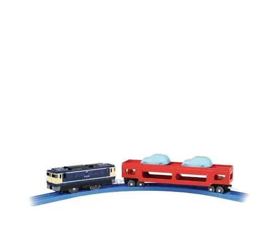 PLARAIL S 34 CAR TRANSPORT TRAIN