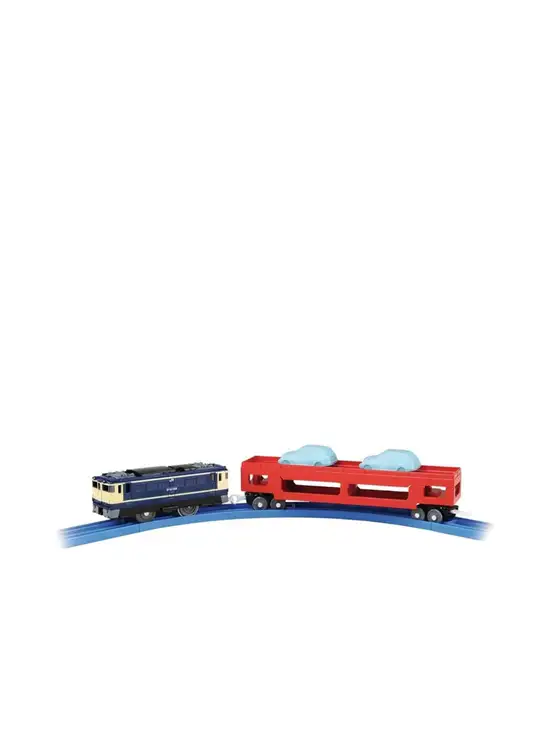 PLARAIL S 34 CAR TRANSPORT TRAIN