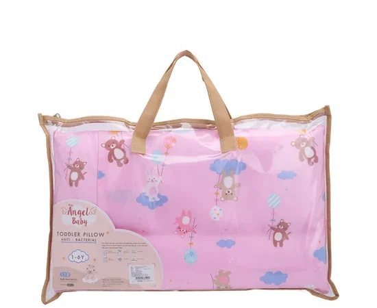Angel Baby Baby Pillow Balloon Pink