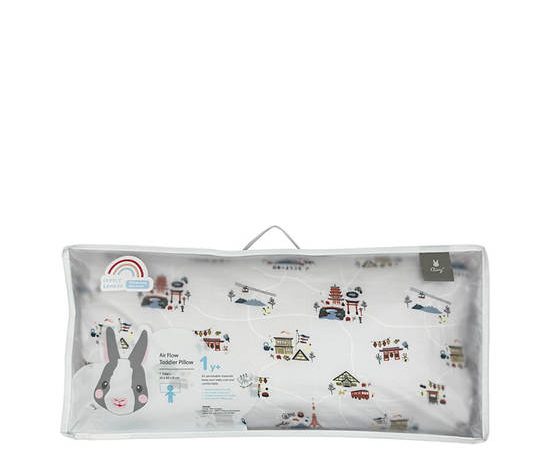 Airy Bedding Infant Pillow for 1 year LB Tokyo Pattern Multi-Color