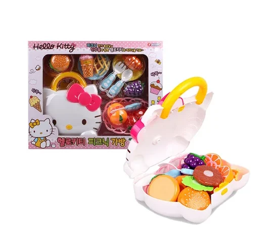 HELLO KITTY Toy Picnic Bag Set Multi-Color