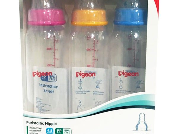 PIGEON ขวด RPP จุกมินิM 8OZแพ็ค3