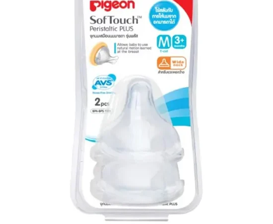 PIGEON จุกนมเสมือน พลัส M แพ็ค2