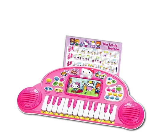HELLO KITTY Electronic Piano KT50135 Multi-Color