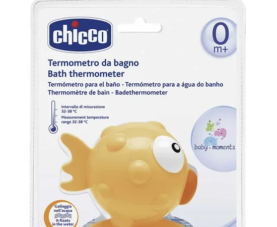 CHICCO BATH THERMOMETER ORANGE