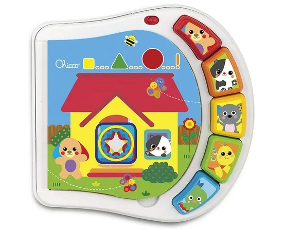 CHICCO Puppies Home Book CH110097790000 Multi-Color