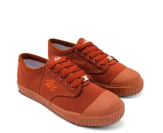 BREAKER Boy Canvas Student Shoes 4X4 Brown