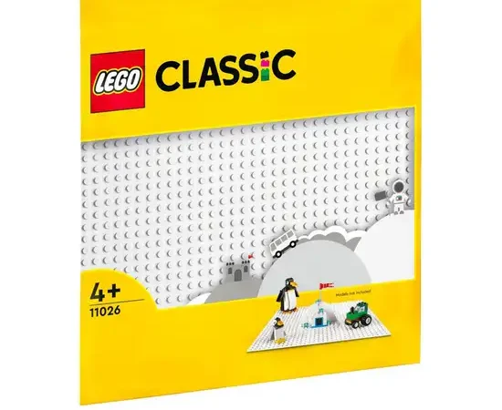 LEGO Baseplate 11026 White